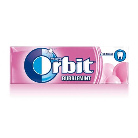 Chicles Orbit Bublemint formato gragea. Chicles Orbit Bublemint formato gragea.