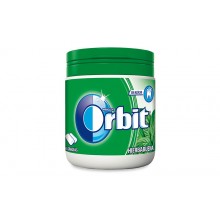 Chicles Orbit box hierbabuena 6 botes con 60 grageas.