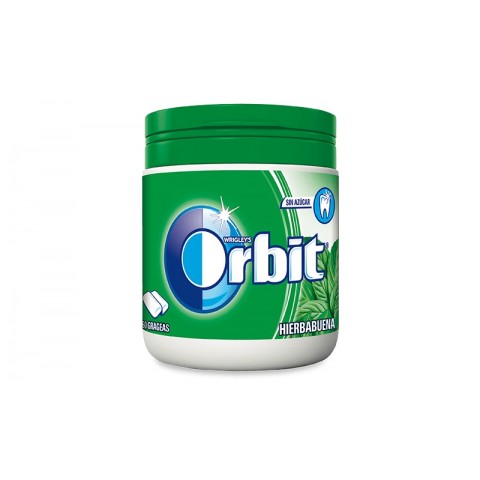 Chicles Orbit box hierbabuena 6 botes con 60 grageas. Chicles Orbit box hierbabuena 6 botes con 60 grageas.