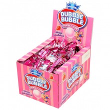 Dubble Bubble gum strawberry flavor without gluten 150 units.