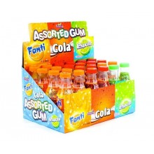 Chicles en Botellitas Assorted Gum 24u.