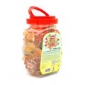 Gelatin Assorted fruit flavors tubs 150U boat.