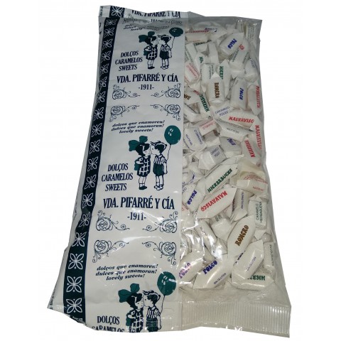 Caramelos sabor hierbas de Pifarré bolsa de 1 kg. Caramelos sabor hierbas de Pifarré bolsa de 1 kg.