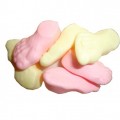 Caramelos de goma haribo pisotones 250u.