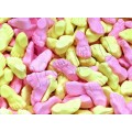 Caramelos de goma haribo pisotones 250u.