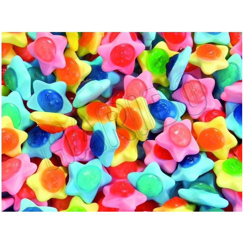 Gum colored sparklers haribo 1kg