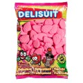 Caramelos de goma Delisuit Fresas aireadas bolsa 1kg.