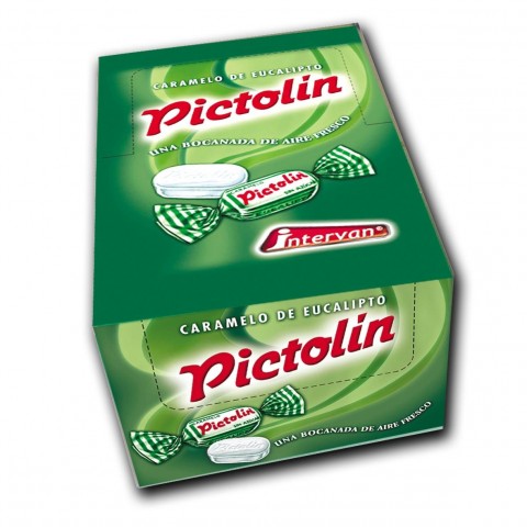 Caramelos Pictolin clásico caja con 50 bolsitas de 20 grs. Caramelos Pictolin clásico caja con 50 bolsitas de 20 grs.