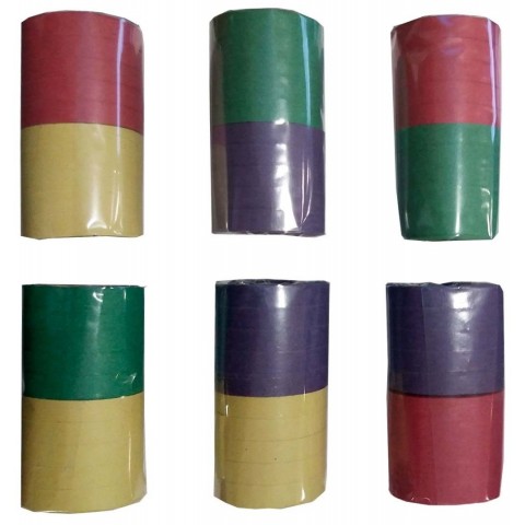 Serpentina 10 rollos 1u. Serpentina 10 rollos 1u.
