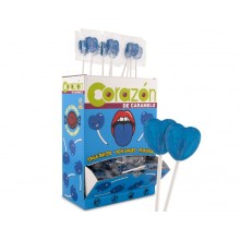 Lollipops Cerdán Blue Heart tongue painters 200u.