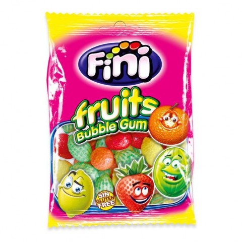 Bolsita Fini 100gr Macedonia chicle 12 unidades. Bolsita Fini 100gr Macedonia chicle 12 unidades.