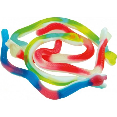 Caramelos de goma Trolli culebras bote 120u. Caramelos de goma Trolli culebras bote 120u.