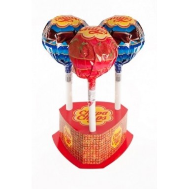 Chupa Chups Trolls 60cm. Contains 20 lollipops. 1u.