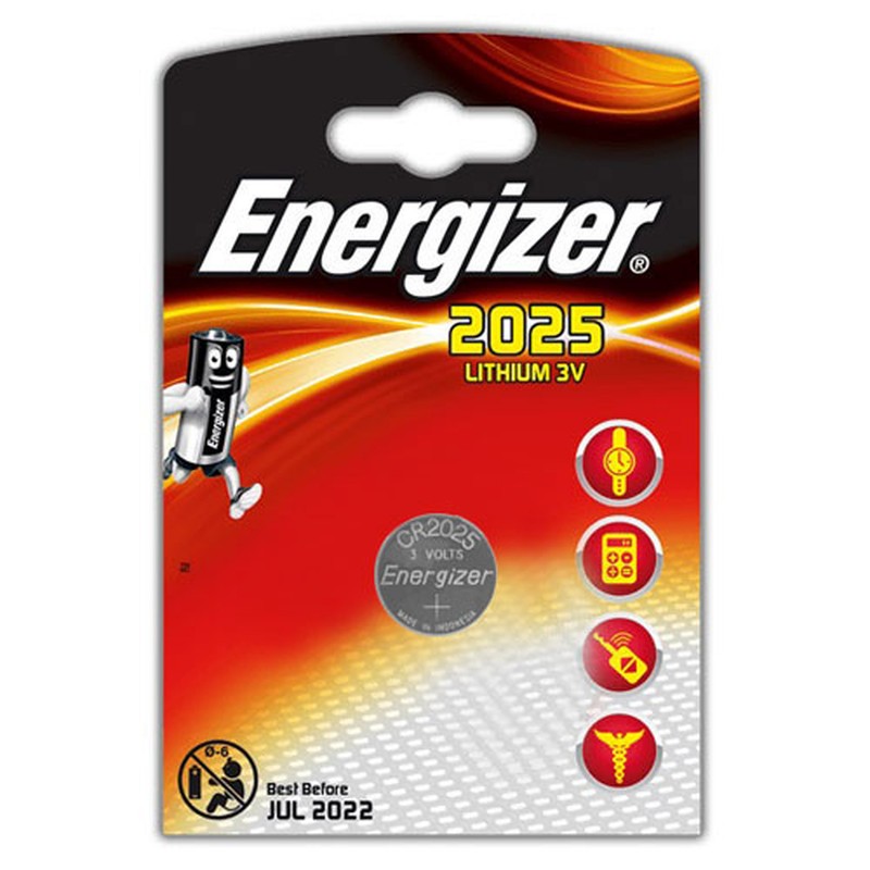 Venta de Pila s Energizer Botón Cr 2025 3V 1U