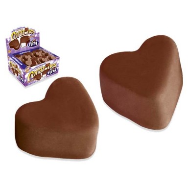 Marshmallow hearts chocolate covered strawberry Fini 75u.