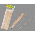 Wooden hygienic sticks 30cm 100u.