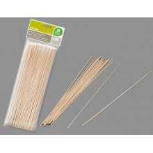 Wooden hygienic sticks 30cm 100u.