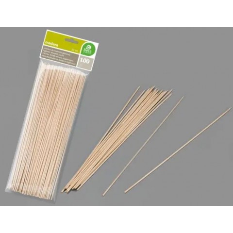 Pincho Higiénico de Madera 30cm. 100u. Pincho Higiénico de Madera 30cm. 100u.