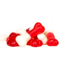 Caramelos de goma Huesos Dulcipop-Jake brillo bolsa 250u.