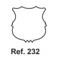 Cork with shield of barcelona shape