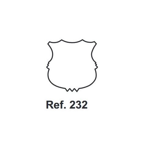 Cork with shield of barcelona shape Cork with shield of barcelona shape