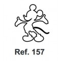 Corcho Figura Mickey Mouse
