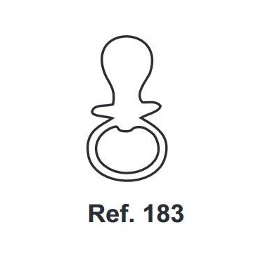 Cork with pacifier shape