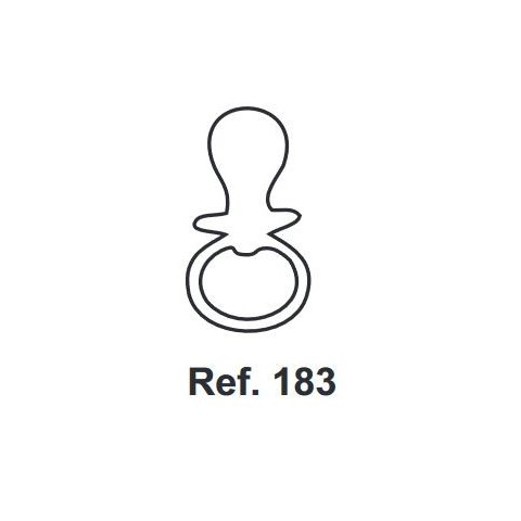 Cork with pacifier shape Cork with pacifier shape