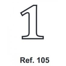 Corcho Número 1 10cm.