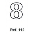 Cork number 8 10cm.