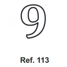 Cork number 9 10cm.