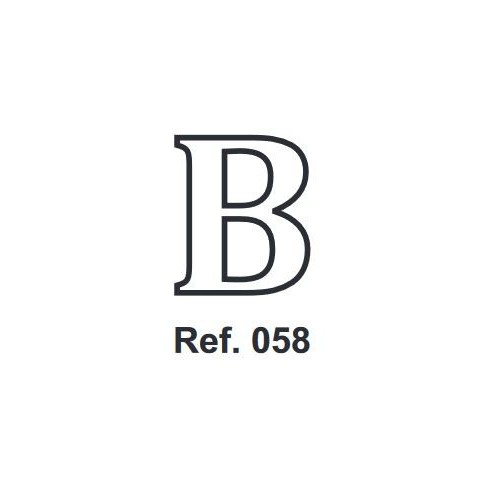 Cork letter B 10cm. Cork letter B 10cm.