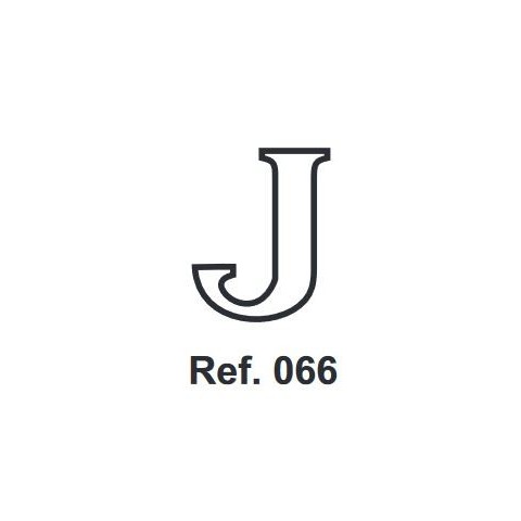 Corcho Letra J 10cm. Corcho Letra J 10cm.