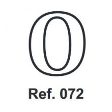 Cork letter O 10cm.