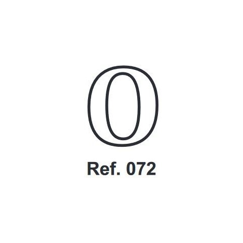 Cork letter O 10cm. Cork letter O 10cm.