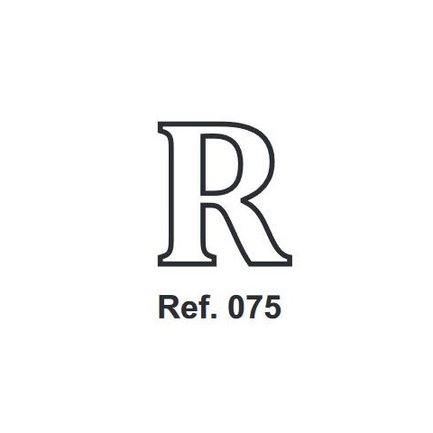 Cork letter R 10cm. Cork letter R 10cm.