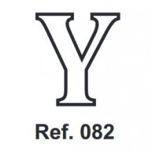 Cork letter Y 10cm.