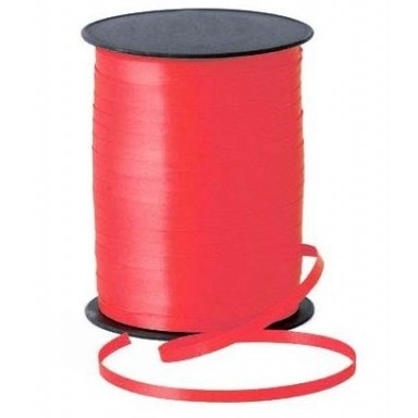 Rollo cinta para lazos Rojo 500m. 1u.
