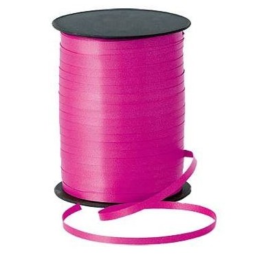 Rollo cinta para lazos Fucsia 500m. 1u.