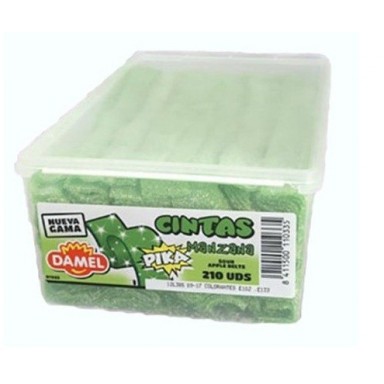 Damel sour apple flavour belts 210u.
