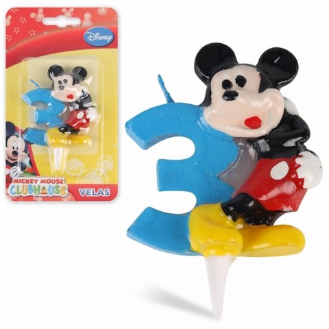 Vela Mickey Nº 3. Vela Mickey Nº 3.
