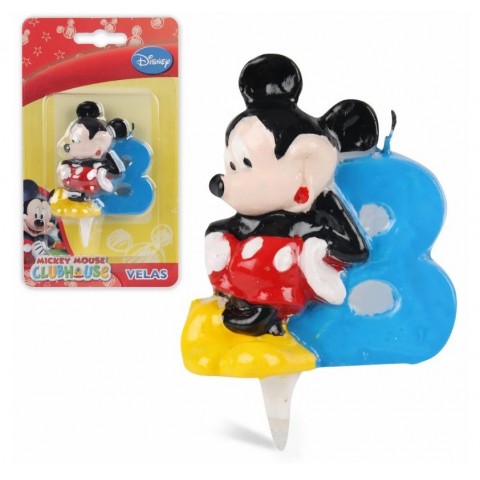 Mickey Candle Nº 8 Mickey Candle Nº 8