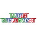 Guirnalda Feliz Cumpleaños PJ Masks