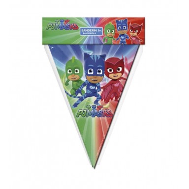 Banderín Pj Masks 3m.