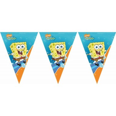 Banderín Bob Esponja 3m.