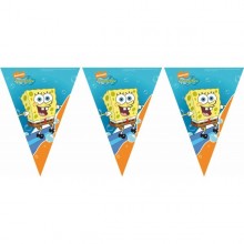 Banderín Bob Esponja 3m.