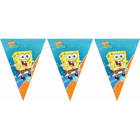 Banderín Bob Esponja 3m.
