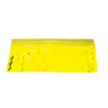 Gelbe Plastikfransen 25M.