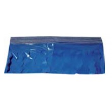 Blue plastic fringe 25M