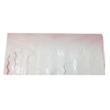 White plastic fringe 25M